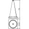 Trafikkegler i �t stykke | i henhold til TL | Folie RA1 | H�jde: 750 mm